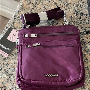 Baggallini Plum Crossbody Bag